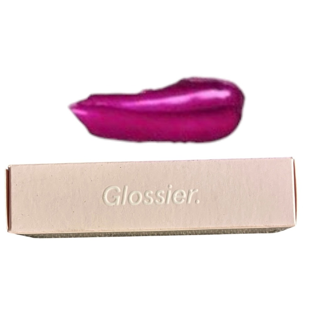Glossier G Suit Soft Touch Lip Creme Tempo Berry Matte NIB New In Box 6ml